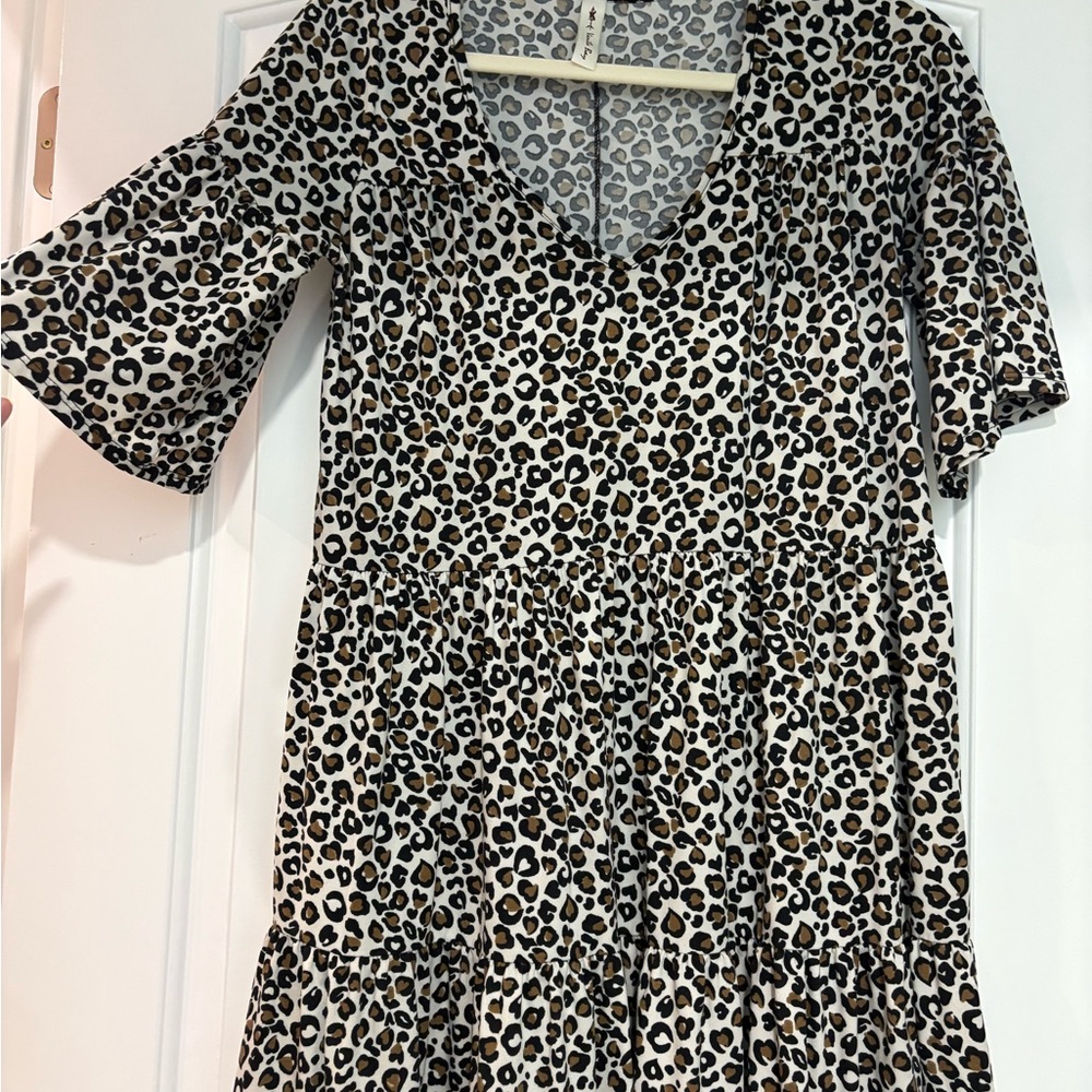 Leopard Print Dress